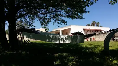 Giardino di Villa Luna a pochi passi dalla spiaggia
