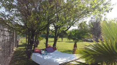 Giardino di Villa Luna a pochi passi dalla spiaggia