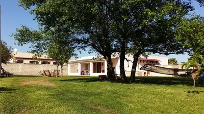 Giardino di Villa Luna a pochi passi dalla spiaggia