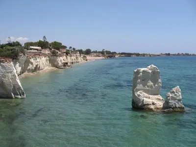 Paesaggio naturale nelle vicinanze della casa vacanze