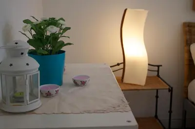 Letto o letti in una camera di Villa Porto Ulisse