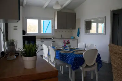 Cucina o angolo cottura di Villa Porto Ulisse