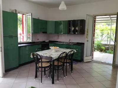 Cucina o angolo cottura di Profumo di Mare Fronte Spiaggia