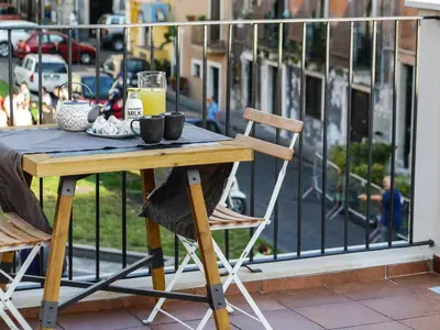 Balcone o terrazza di B&B Sciara Larmisi