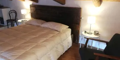 Letto o letti in una camera di Casale Modica