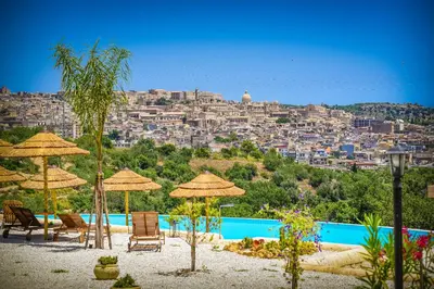 Paesaggio naturale nelle vicinanze del bed & breakfast
