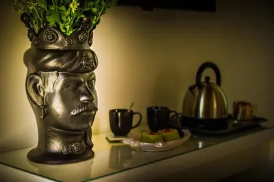 Set per la preparazione di tè e caffè presso Baglio Genovesi