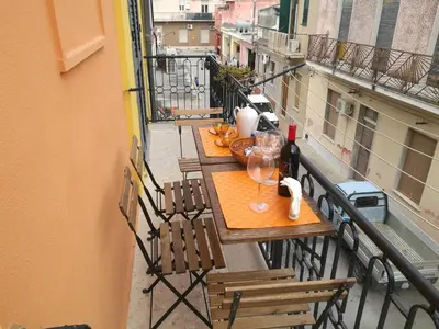 Balcone o terrazza di Happy House Wifi Free Bici Free