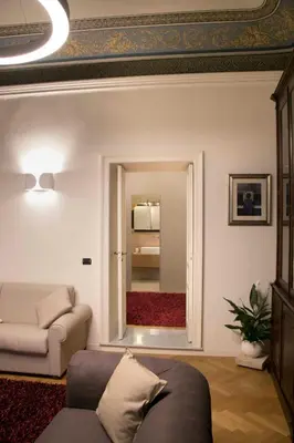 Area soggiorno di Alagona House