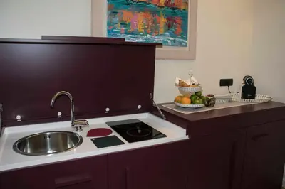 Cucina o angolo cottura di Alagona House