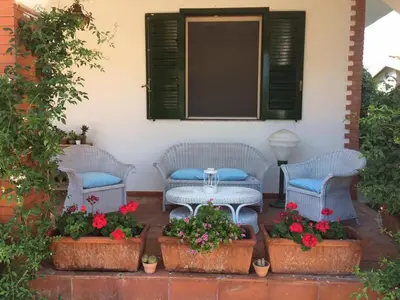 Area soggiorno di Casa Bedda
