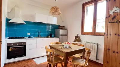 Cucina o angolo cottura di Casa Bedda