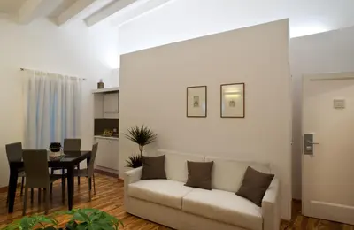 Area soggiorno di Casa Majore