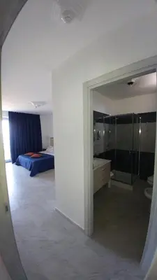 Letto o letti in una camera di B&B Aquila Reale