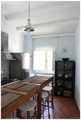 Cucina o angolo cottura di Appartamento Hortigia