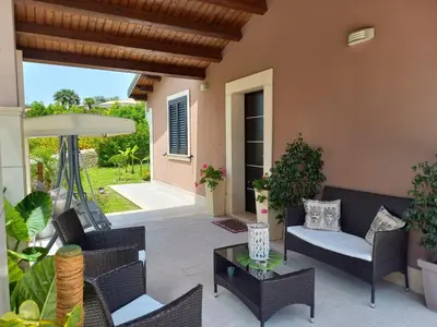 Area soggiorno di Villa Concita
