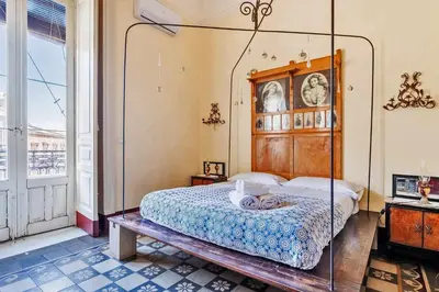 Letto o letti in una camera di La Cot B&B