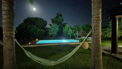 Piscina di Giardino di Limoni eco friendly villa pool o nelle vicinanze