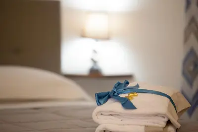Letto o letti in una camera di Residenze dello Scirocco