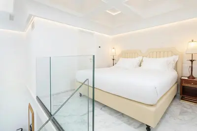 Letto o letti in una camera di Ortea Palace Hotel, Sicily, Autograph Collection