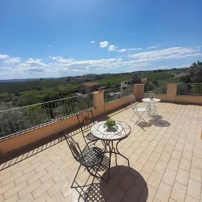 Balcone o terrazza di B&B Villa Sant'Antonio