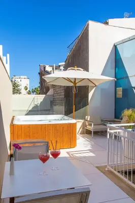Balcone o terrazza di Caportigia Boutique Hotel