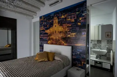 Letto o letti in una camera di Casa Matteotti