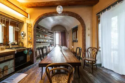 Cucina o angolo cottura di Palazzu Stidda Catania
