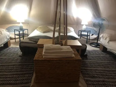 Letto o letti in una camera di Sunseabeach