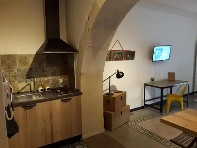 Cucina o angolo cottura di L'altro capo del filo