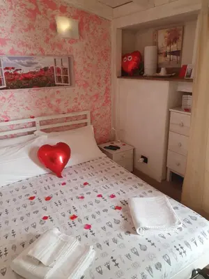 Letto o letti in una camera di Il Daviduccio