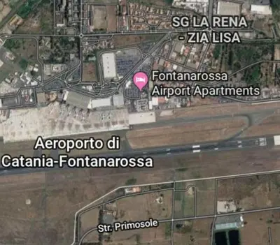 Planimetria di Fontanarossa Airport Apartment