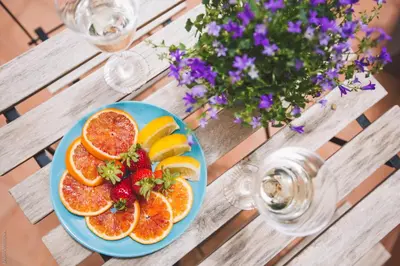 Cibo presso il bed & breakfast o nelle vicinanze