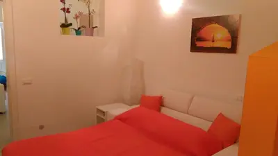 Letto o letti in una camera di La Rosa dei Venti