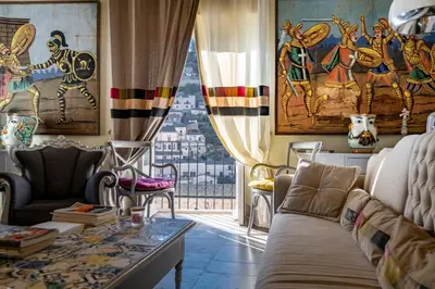 Area soggiorno di Jasmine Modica Luxury House