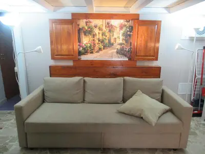 Area soggiorno di SyracuseApartments ISONZO di SIRACUSA Stupendo appartamento vicino ad ORTIGIA e a 200m dal mare