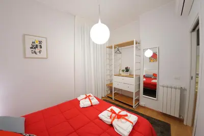 Letto o letti in una camera di Cutelli Home Catania