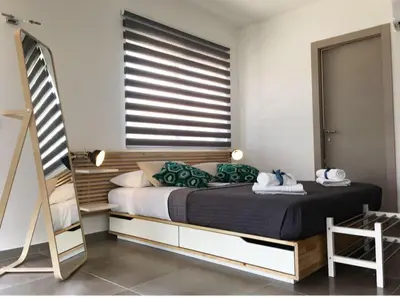 Letto o letti in una camera di Corte Sveva Affittacamere