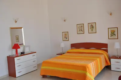 Letto o letti in una camera di Kalos Ortigia