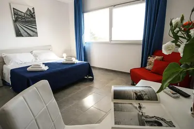 Letto o letti in una camera di Il Maestrale B&b