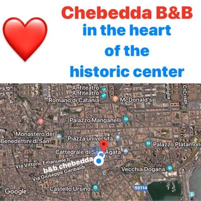 Planimetria di Chebedda B&B