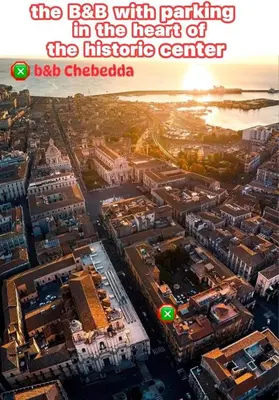 Vista generica su Catania o vista sulla città dall'interno del bed & breakfast