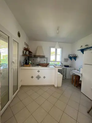 Cucina o angolo cottura di Villa sul Mare