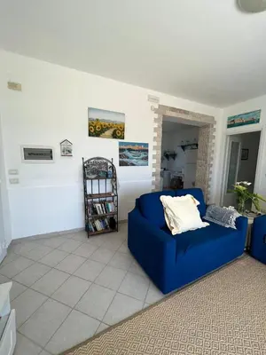 Area soggiorno di Villa sul Mare
