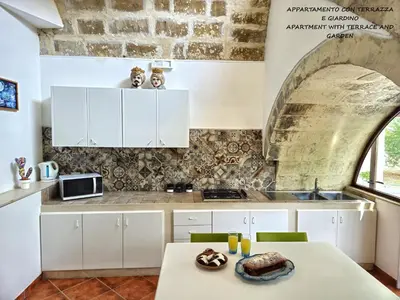 Cucina o angolo cottura di Il Giardino Sulla Valle
