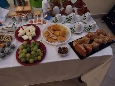 Cibo presso il bed & breakfast o nelle vicinanze