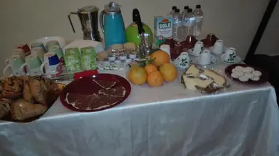 Cibo presso il bed & breakfast o nelle vicinanze