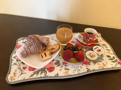Cibo presso il bed & breakfast o nelle vicinanze