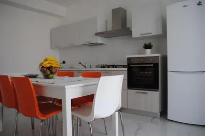 Cucina o angolo cottura di Appartanvilla Savalè
