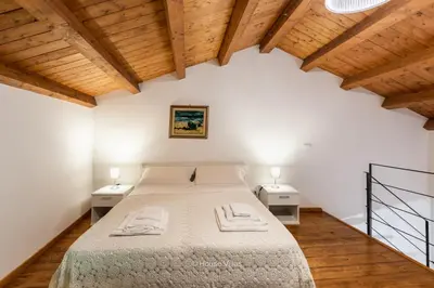 Letto o letti in una camera di Antico Baglio